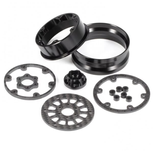 Ultra Lightweight Carbon Aluminum 1.9 Beadlock Wheels Adjustable Offset - Image 5
