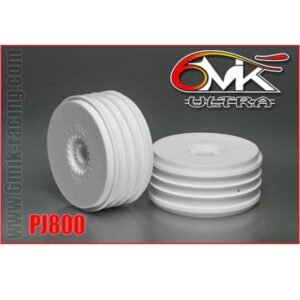 Alternative view of 6MIK 1/8th White Wheel Rim (Pair)