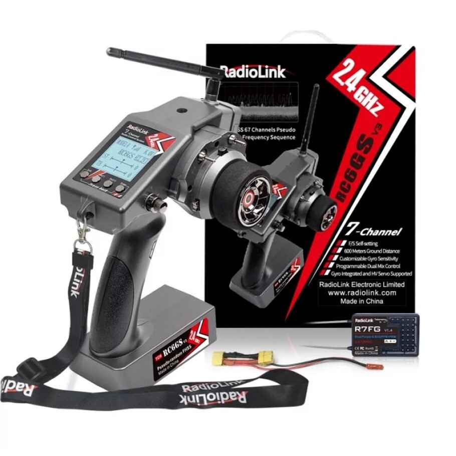 RADIO RADIOLINK 7 WAYS RC6GS V3 +R7FG