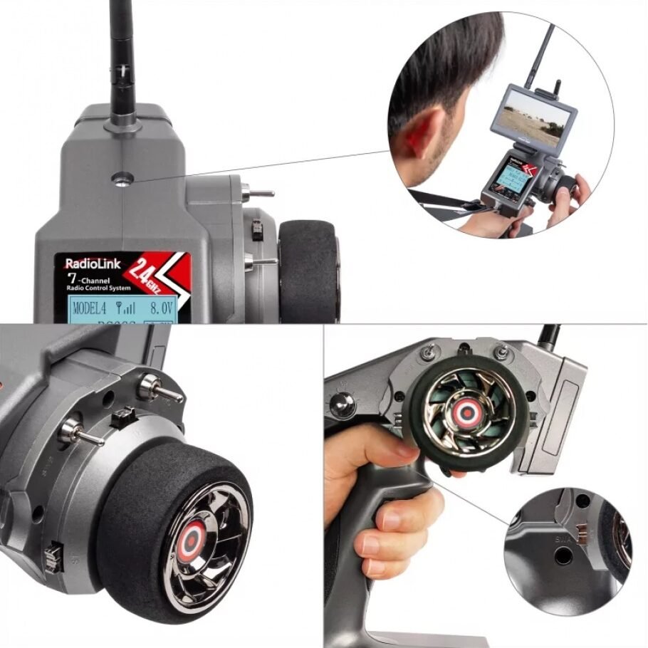 RADIO RADIOLINK 7 WAYS RC6GS V3 +R7FG - Image 2