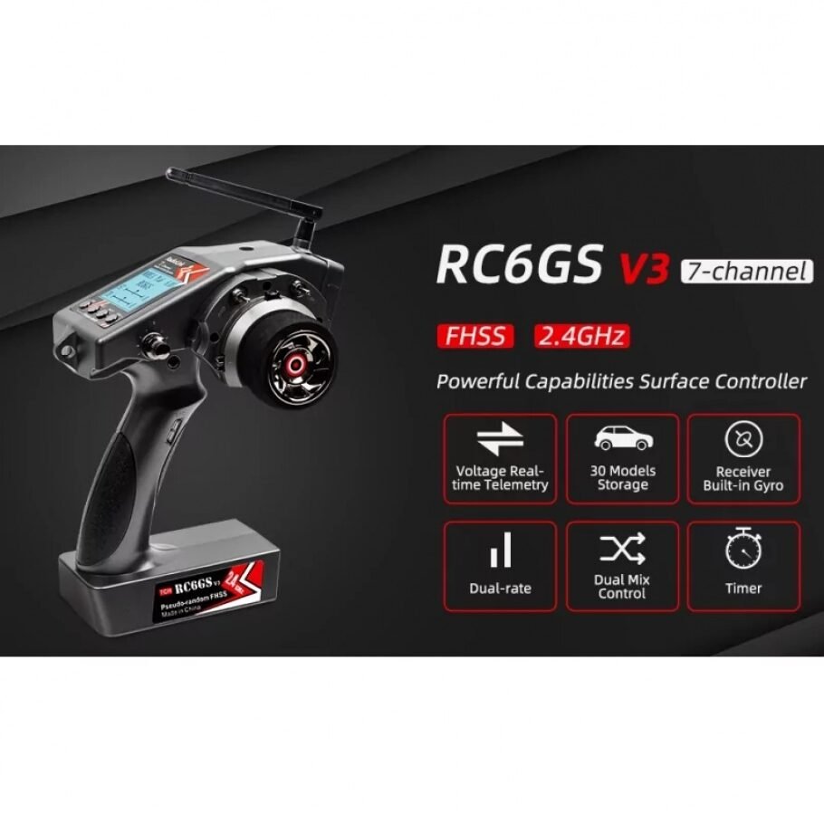 RADIO RADIOLINK 7 WAYS RC6GS V3 +R7FG - Image 5