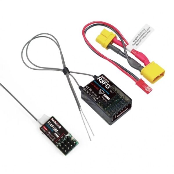 RADIOLINK RC8X 8 CHANNELS+2 RECEIVERS+STRAP+BAG - Image 11