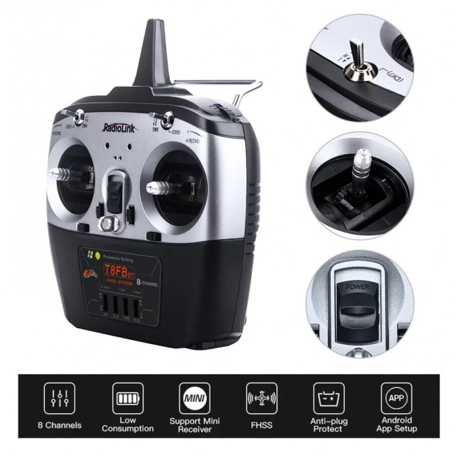 RADIO RADIOLINK 8 WAYS T8FB BT+R8EF - Image 3