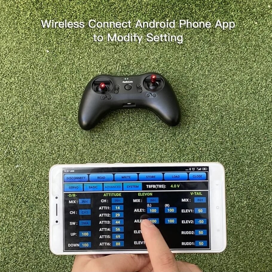 RADIO RADIOLINK T8S BT 8 WAYS+R8EF - Image 2