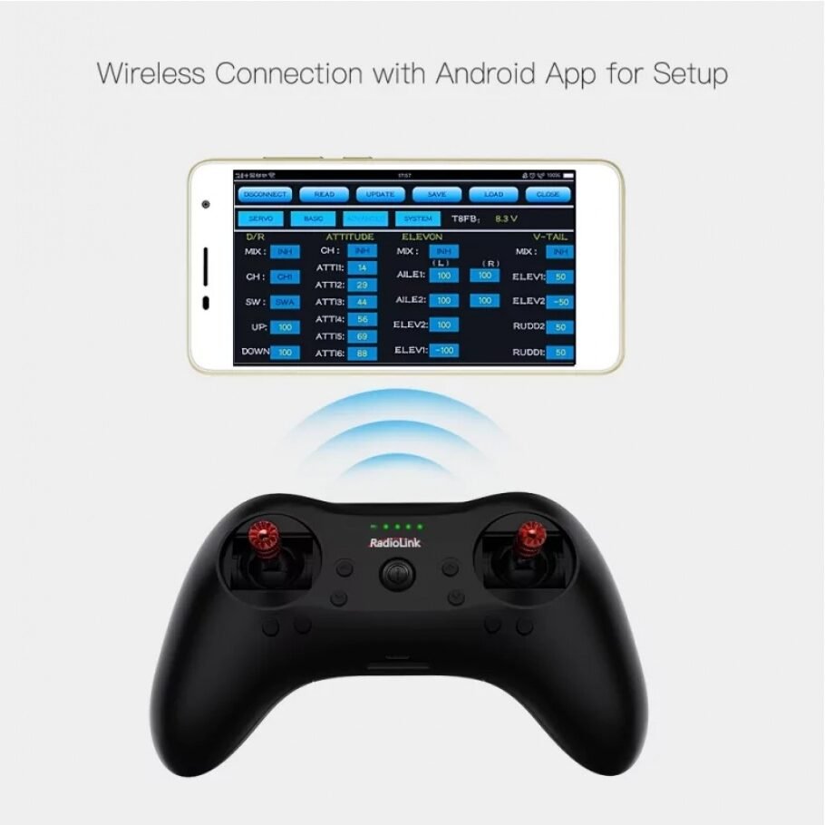 RADIO RADIOLINK T8S BT 8 WAYS+R8EF - Image 11