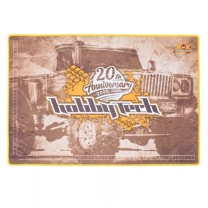 SILICONE STAND MAT 4MM SIZE 60X40CM HOBBYTECH YELLOW/SEPIA