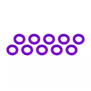 ALUMINUM SHIM (3x6x0.5mm) PURPLE (10pcs)