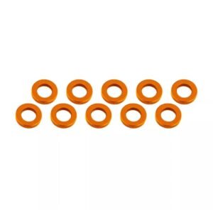ALUMINUM SHIM (3x6x1mm) ORANGE (10pcs)