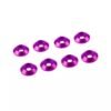 3MM ALUMINIUM CAP HEAD WASHER PINK (8 pcs)