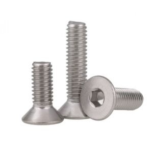 Head Inox Flat Hex Screw M3x6-10pcs / set