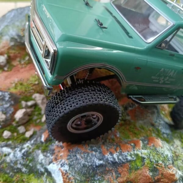 INJORA 1.0" 55*20mm S5 Mini Comp Pin Tires Multi Terrains for 1/24 Axial SCX24 (4) (T1013) - Image 3