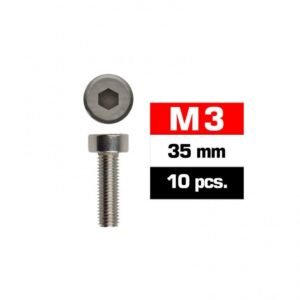 M3x35mm CAP HEAD SCREWS (10 pcs)