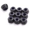 M2 Black Locknuts (set 10 pc)
