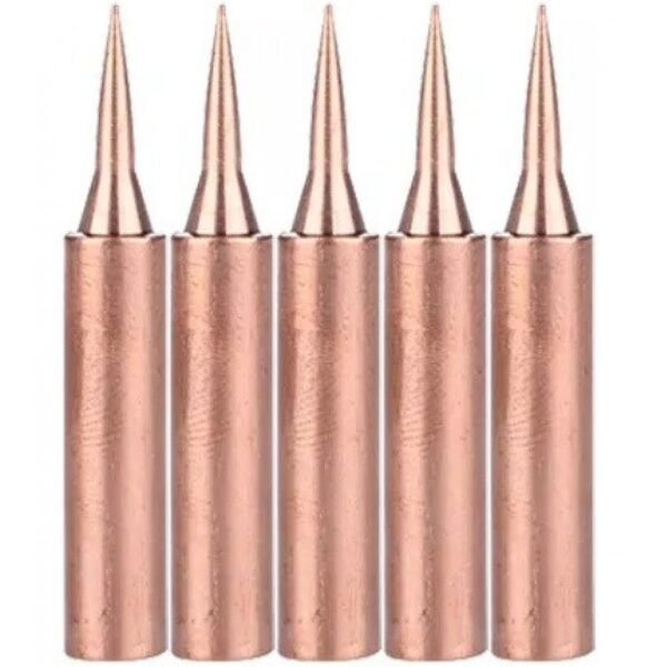 Pack 5 pontas ferro de soldar 900m-t-i Cobre