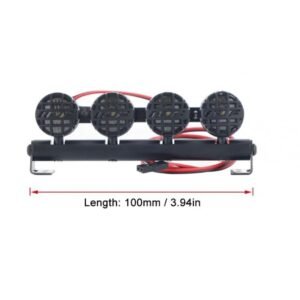 Barra Luz 4 LED Flash RC 1/10