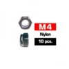 M4 NYLON LOCKNUT SET (10 pcs)