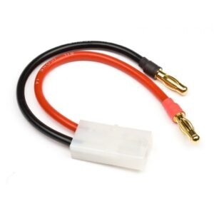 RC 4mm Banana Plug Connector to Female Tamiya Wire 12cm