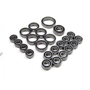 High Performance Full Ball Bearings Set Rubber Sealed (23 Total) for Axial Wraith