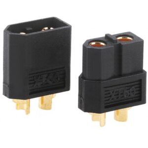 XT-60 CONNECTOR (MALE/FEMALE) Black