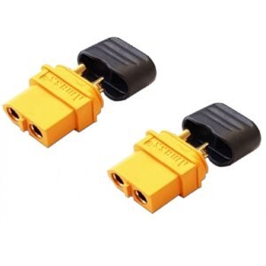 XT-60H CONNECTOR Battery (2pc) with protection cover