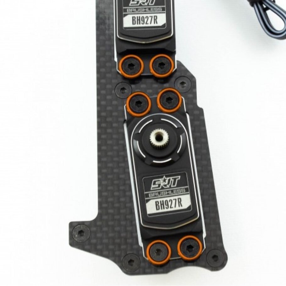 M3 ALUMINUM SERVO WASHER ORANGE (8 PCS) - Image 2