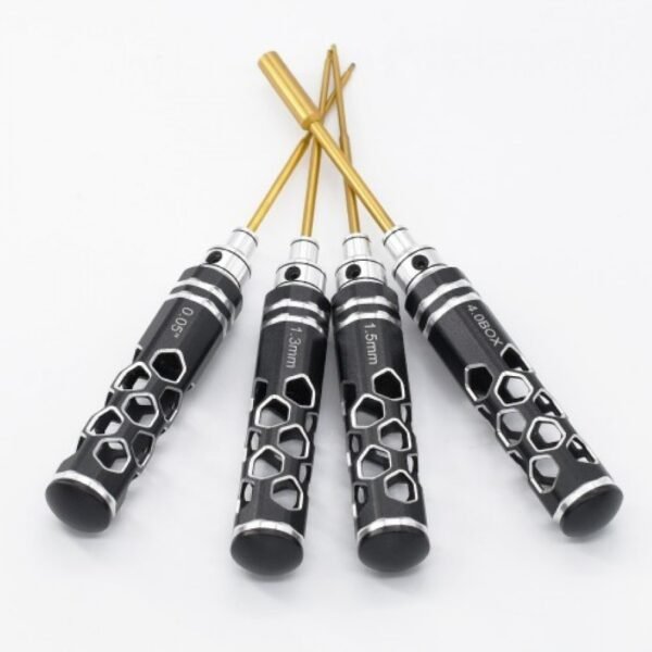 AXIAL SCX24 HSS HONEY COMB WRENCH TOOL HEX 0.05´´/1.3/1.5MM, SOCKET 4.0MM (4PCS) - Image 2