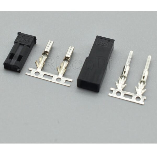 BEC connector, Male + Female Black (5 pairs) – TTmodelismo