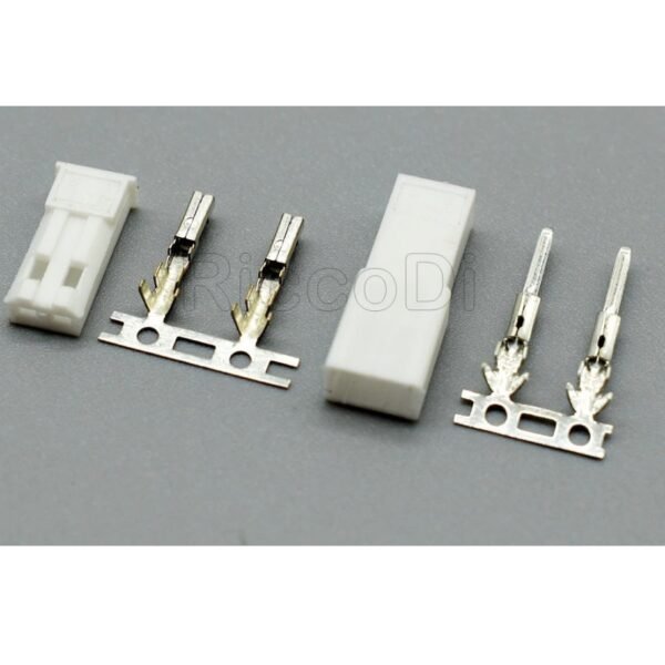BEC connector, Male + Female White (5 pairs)