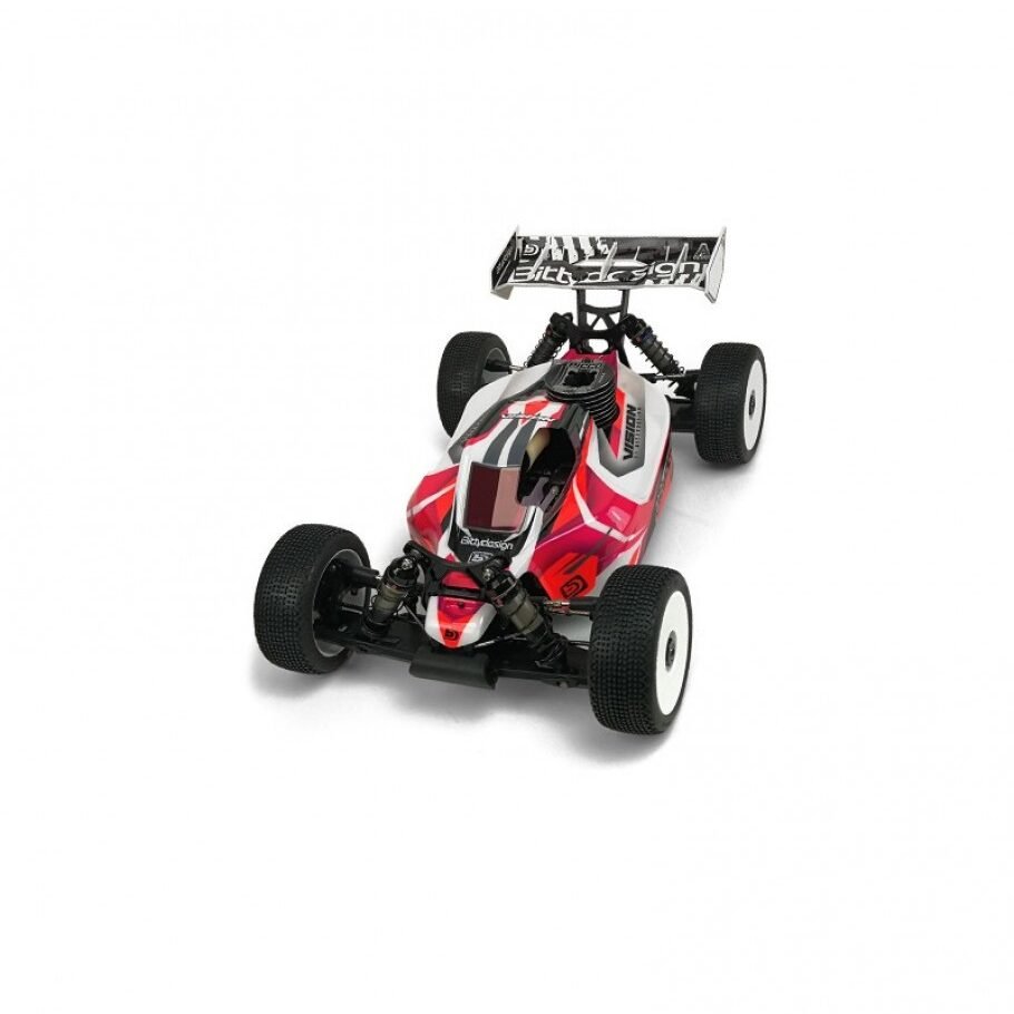 VISION D819RS Nitro Pre-cut clear 1/8 buggy body Hot Bodies - Image 4