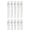 Led 5mm Branco 3V (set 10pc)