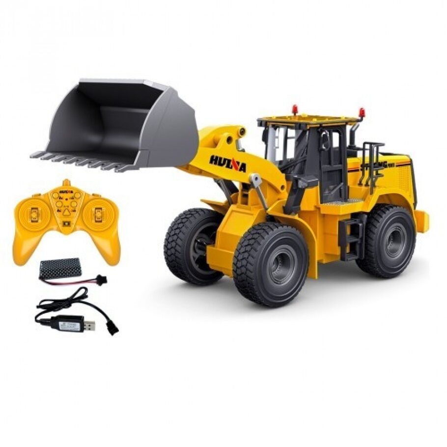 HUINA 1567 1:24 2.4G 9CH RC WHEEL LOADER - Image 4