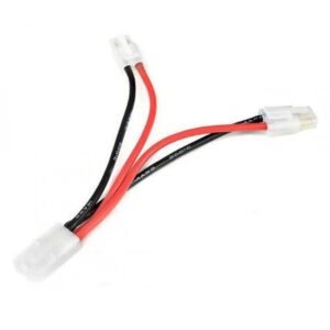 POWER Y-LEAD PARALLEL TAMIYA 16AWG SILICONE WIRE 12CM - 1 PC