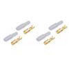 Connecteur  cuivre moteur / variateur 4mm (Femal) set 4 pc