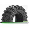 CR-ROWDY - 1:18/1:24 Crawler Tires Super Soft for 1.0 Wheels (2) - LR-T3368VI