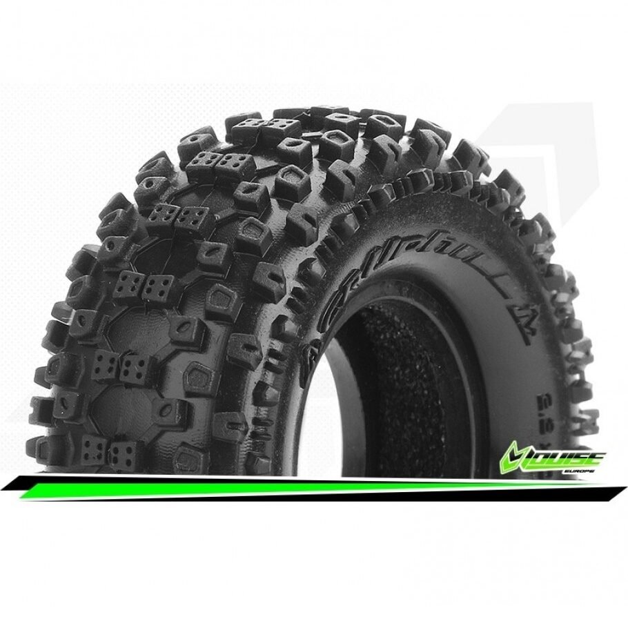 CR-UPHILL - 1:18/1:24 Crawler Tires Super Soft for 1.0 Wheels (2) - L-T3369VI