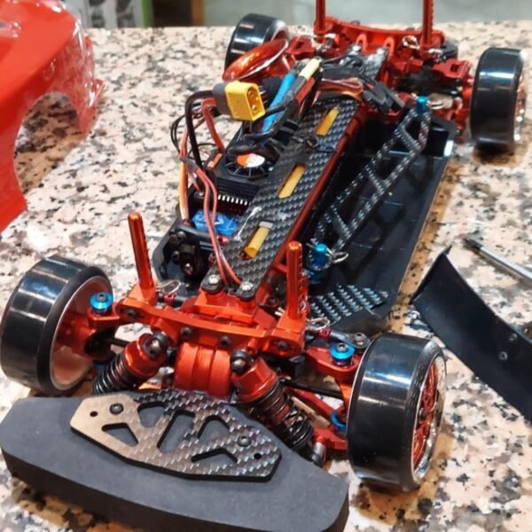 Tamiya TT-02D Full Metal Nissan Silvia SLB - Image 15