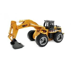 HUINA 2.4G 6CH RC EXCAVATOR w/DIE CAST BUCKET