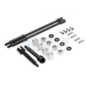 Alternative view of Hobby Details +4mm Steel Drive Stub Axles for Axial SCX24
