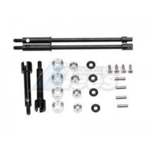 Hobby Details +4mm Steel Drive Stub Axles for Axial SCX24