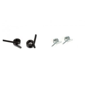 Clutch Springs, Silver (2) & Black (2): 8B, 8T, 8X