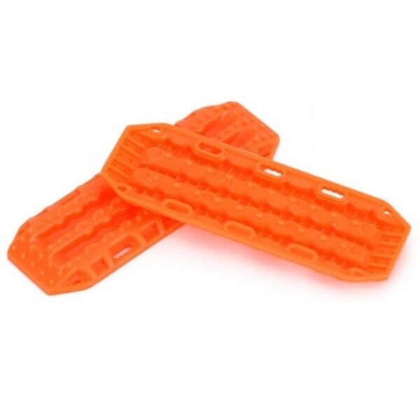 INJORA Mini Plastic Sand Ladder Recovery Ramps Boards Scale Accessories For 1/24 1/18 RC Crawlers Orange