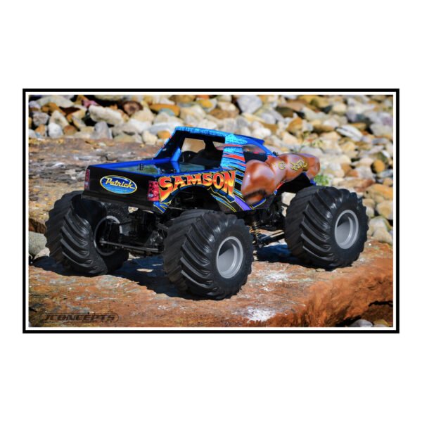 JConcepts 2005 Chevy 1500 MT single cab, "Samson" w/ arms / racerback - Image 3