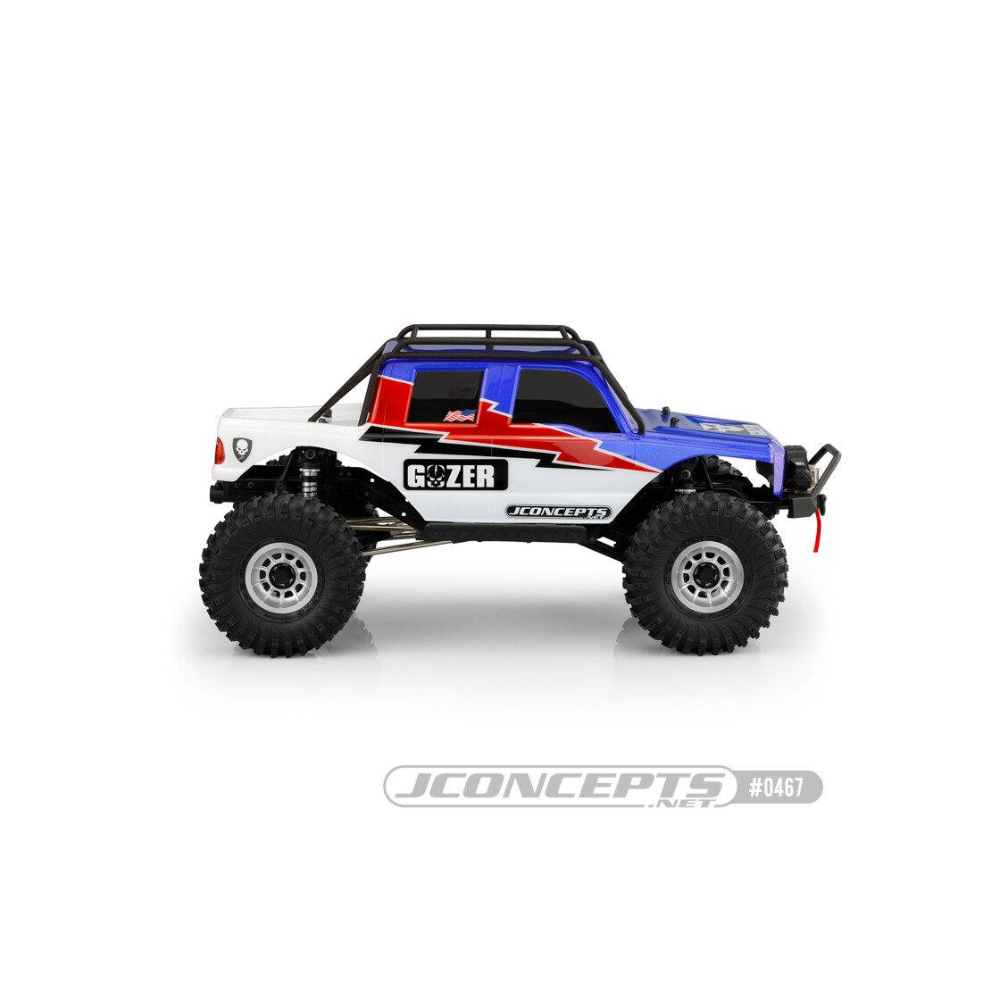 JConcepts JCI - The Gozer, 12.3" wheelbase body (Fits Traxxas TRX-4 Sport, Enduro, Axial 12.3" wheelbase) - Image 4
