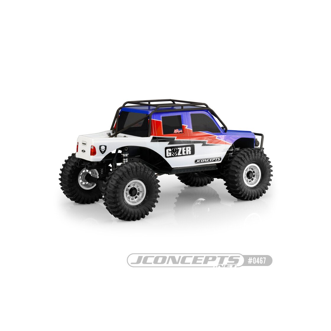 JConcepts JCI - The Gozer, 12.3" wheelbase body (Fits Traxxas TRX-4 Sport, Enduro, Axial 12.3" wheelbase) - Image 3
