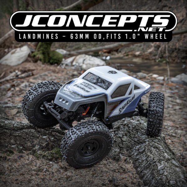 JConcepts Landmines - green compound, 63mm OD (Fits - 1.0" wheel) - Image 2