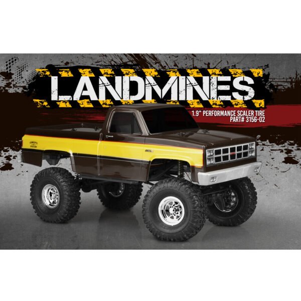 JConcepts Landmines - green force compound - 1.9" performance scaler tire - Image 2