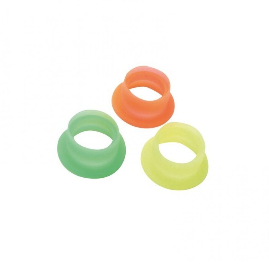 JOINT DE SORTIE MOTEUR TYPE 12/15 SILICONE FLUO (3PCS.)