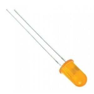 Led 5mm Laranja 3V (set 10pc)