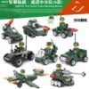 306PCs The Patrol Team Bulding Blocks (lot de 8)