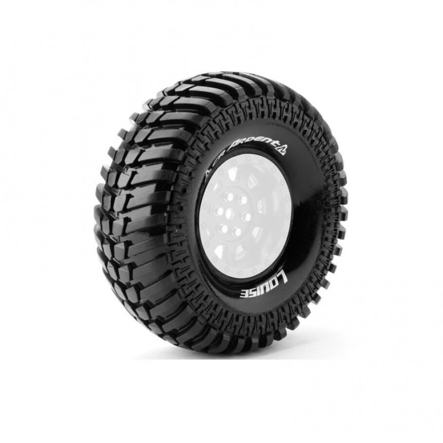 Louise RC - CR-ARDENT - 1-10 Crawler Tires - Super Soft - for 1.9 Wheels - L-T3232VI - Image 2
